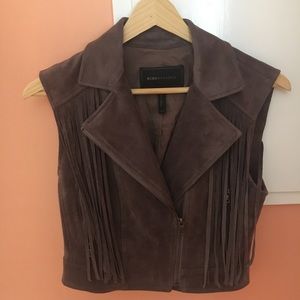 Faux-Suede Vest